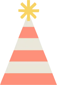 stripes-birthday-hat