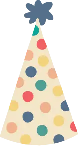 yellow-polka-dots-birthday-hat